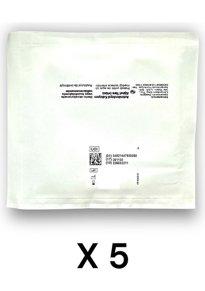 Suprasorb A + Ag Kalsiyum Aljinatlı ve Gümüşlü Örtü 10 x 10 cm - Ref 20571 - 5 Adet