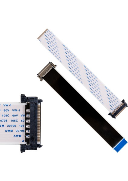 C Kablo 4K 51 Pi̇nli̇ 20 cm Bi̇rebi̇r (Tek Ucu Ketli̇)