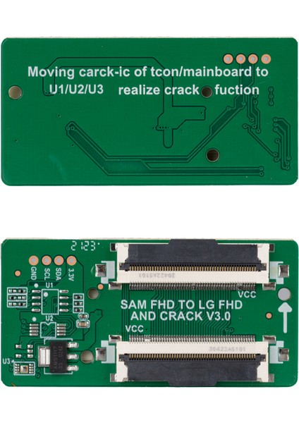 LCD Panel Flexi̇ Repai̇r Kart Hd Fpc To Sam Fhd In To Lg Fhd Out Ny Full Hd QK0812B
