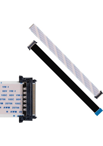 C Kablo 4K 51PİNLİ 40CM (Tek Ucu Ketli̇)