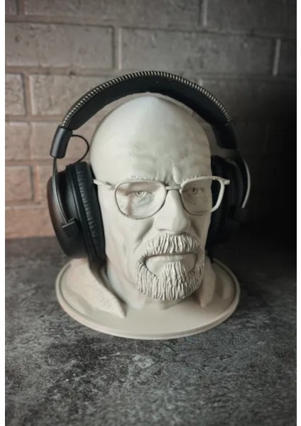 Kulaklık Standı - Walter White Büstü - Breaking Bad Temalı