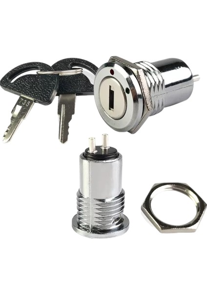 IC-195A Anahtarli Swi̇tch 0-1 16 mm K16-101