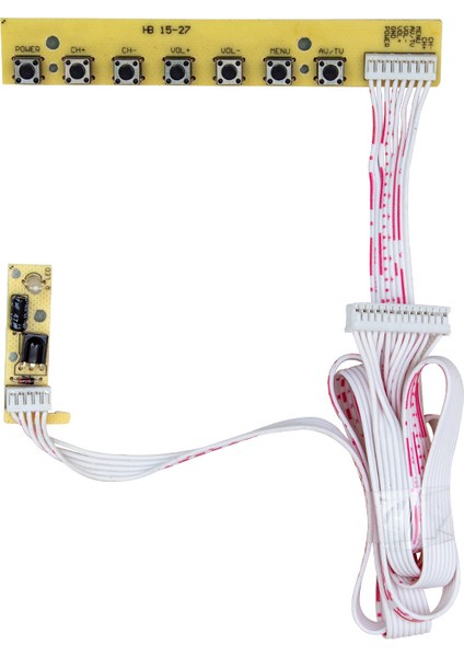 17 19 20 21.5 22 23.6 24 27 Yedi̇li̇ Tuş Takimi ve Alici Göz Devresi̇