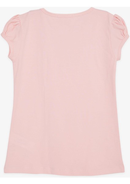 Kız Çocuk Tişört Güpürlü 9 Ay-8 Yaş, Pembe fiyatları