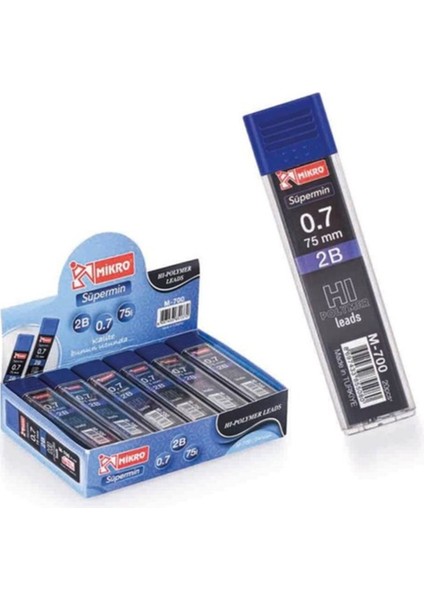 75MM 2b Versatil Kalem Ucu 0.7mm 24 Adet