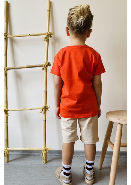 Erkek Çocuk Şort Takım Macera Temalı Araba Baskılı 1.5-5 Yaş, Narçiçeği fırsatları