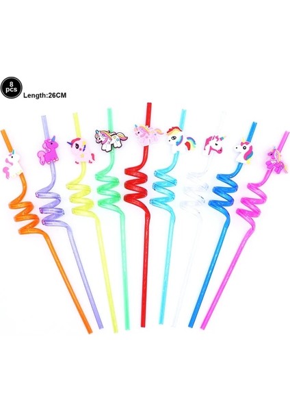 23 8 Adet 25 cm Yeniden Kullanılabilir Yarış Arabası Pipet Araba Yeniden Kullanılabilir Plastik Pipet Çocuk Yarış Arabası Doğum Günü Partisi Süslemeleri (Yurt Dışından)