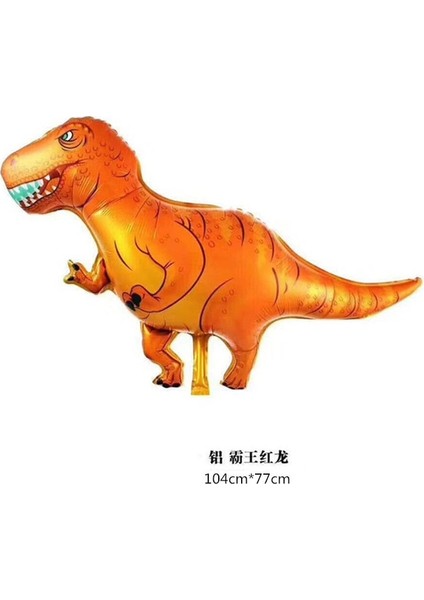 Dinozor Balon Dinozor Parti Dekorasyon Karikatür Dino Volkan Afiş Lateks Balonlar Çocuk Boys Mutlu Orman Safari Dino Tema Doğum Günü Malzemeleri (Yurt Dışından)