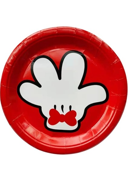 6 Adet-Saç Bandı Pembe Disney Mickey Mouse Karikatür Temalı Çatal Bıçak Takımı Çocuk Doğum Günü Partisi Dekorasyon Tek Kullanımlık Bardak ve Tabak Kağıt Seti (Yurt Dışından) fırsatları