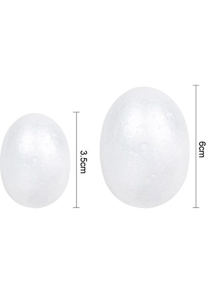 9cm-20 Adet 20 Adet/grup 3.5cm/5cm/6cm/7cm/9cm Beyaz Köpük Paskalya Yumurtaları Dıy Çelenk Dekorasyon Sahte Yumurta Çocuklar Iyilik Boyalı 2022 Paskalya Hediyesi (Yurt Dışından) modelleri