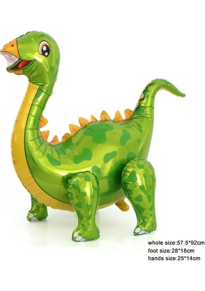3D Ayakta Balon Jurassic Dünya Dinozor Temalı Sofra Orman Safari Dinozor Bardak Tabaklar Balon Vahşi Roar Boys Dinozor Doğum Günü Partisi Dekoru (Yurt Dışından)
