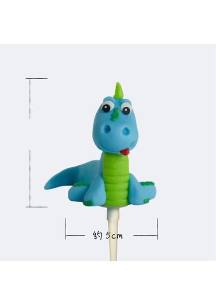 02 Dinozor Kek Topper Doğum Günü Çocuk 1st Kek Parti Dinozor Parti Tema Kek Dekor Erkek Bebek Duş Çocuklar Parti Tatlı Dekorasyon (Yurt Dışından)