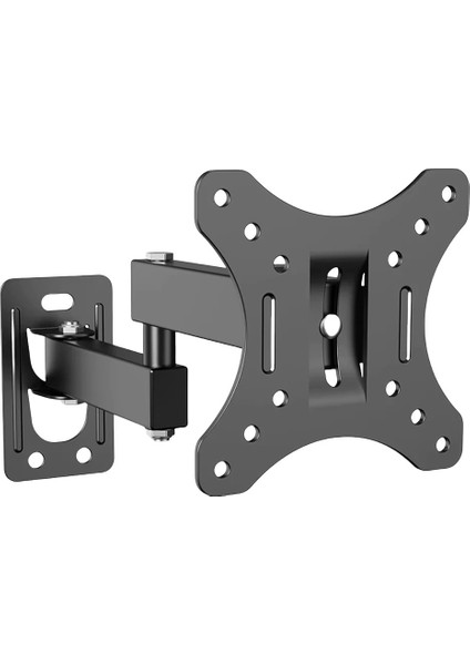 Hareketli Monitör 10-27" Tv Duvar Askı Aparatı 2 Kollu 8kg Taşıma Evrensel Braket