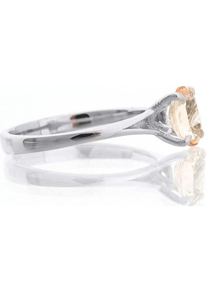 Morganite Oval Tektaş Yüzük - [varyant Taslak] modelleri