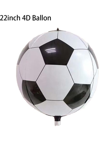 1 Adet Balon Futbol Futbol Tema Tek Kullanımlık Sofra Futbol Parti Bardakları Tabaklar Banner Bebek Duş Erkek Futbol Tema Doğum Günü Partisi Malzemeleri (Yurt Dışından)