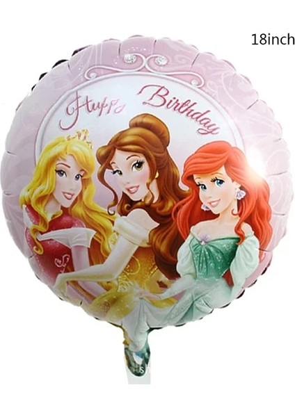 Balonlar-1 Adet Disney Prenses Parti Süslemeleri Karışık Rapunzel Prenses Tek Kullanımlık Sofra Plakaları Balonlar Banner Kızlar Için Doğum Günü Partisi (Yurt Dışından)