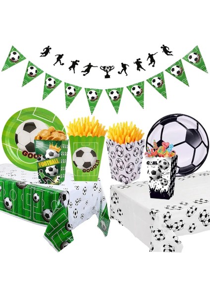 Patlamış Mısır Kutusu Futbol Tema Tek Kullanımlık Sofra Futbol Spor Çocuk Doğum Günü Partisi Malzemeleri Bebek Duş Futbol Taraftarları Doğum Günü Balon Süslemeleri (Yurt Dışından) fiyatları