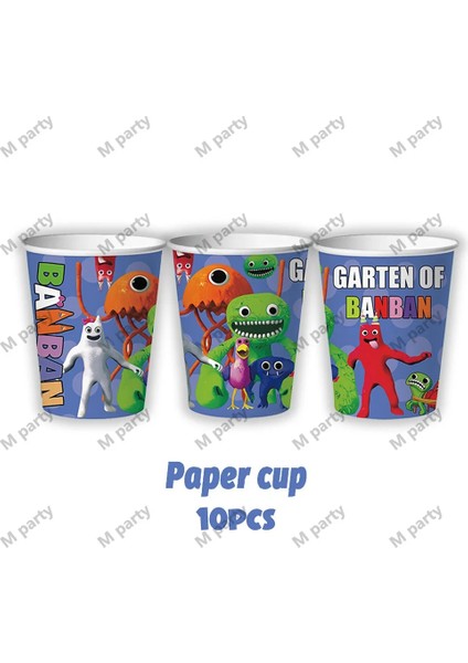 Banner-1set Garten Banban Doğum Günü Partisi Dekorasyon Banban Balon Çocuklar Tek Kullanımlık Sofra Kek Topper Masa Örtüleri Bebek Duş Malzemeleri (Yurt Dışından) indirimleri