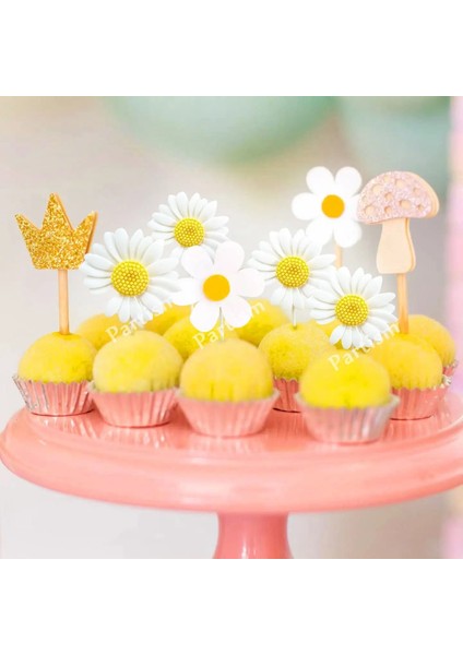 5 Adet Gülümseme Balon 1 Takım Reçine Papatya Kek Topper Çok Boyutu Papatya Çiçek Balonlar Kızın Doğum Günü Partisi Için Kek Süslemeleri Düğün Pastası Dekor (Yurt Dışından) fırsatları