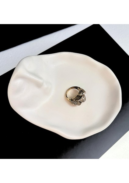 3D Soyut Yüz Desenli Fincan & Tepsi Saksı Vazo, Dekoratif ve Kullanışlı Özel Tasarım