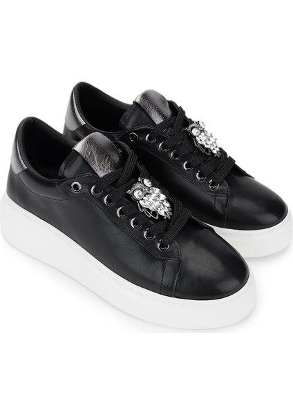 Kadın Vegan Siyah Sneakers & Spor Ayakkabı 1009 116 Bn Ayk Y25 Syh Cılt/ant fiyatları