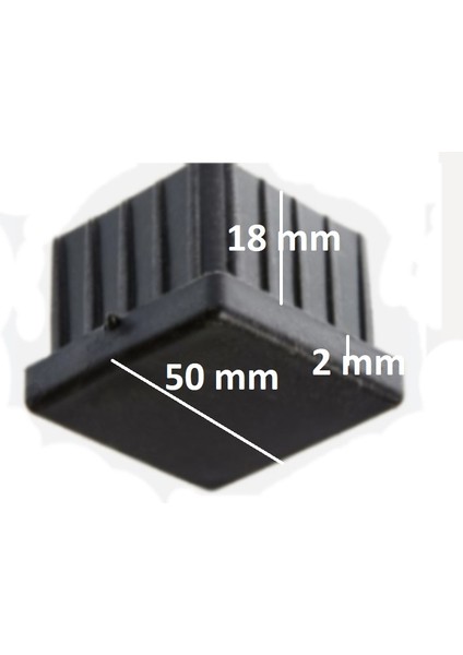 Adilon Tapa, Plastik Sandalye, Profil Tapası 40MM x 40MM Iç 10 Adet fiyatları