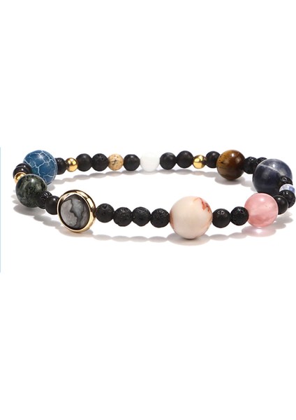 Stil 2 Kadınlar Için El Yapımı Doğal 7 Çakra Taş Boncuklu Bilezik Reiki Şifa Yoga Bileklik Strand Boncuklu Bileklik Erkekler (Yurt Dışından) fırsatları