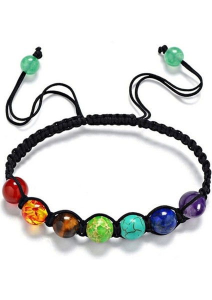 Stil 2 Kadınlar Için El Yapımı Doğal 7 Çakra Taş Boncuklu Bilezik Reiki Şifa Yoga Bileklik Strand Boncuklu Bileklik Erkekler (Yurt Dışından) indirimleri