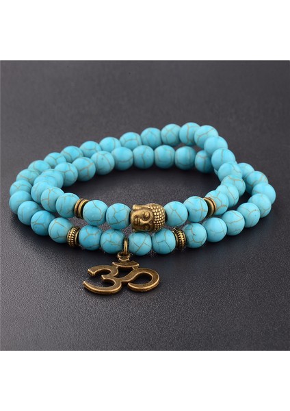 10 Uzun Oıqueı Antika Yoga Om Şans Metal Kolye Buddha Erkek Bilezik Takı Kaplan Gözü Taşı Lav Taşı Budist Dua Bilezikleri (Yurt Dışından) indirimleri