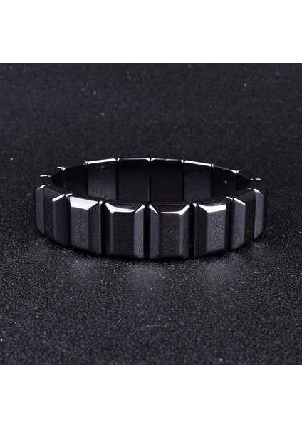 Buzlu Akik Cazibe Hematit Enerji Bileklikleri Erkekler Iyileştirme Koruma Sağlık Dengesi Bilezikler Moda Güç Terapisi Manyetik Takı Hediye (Yurt Dışından) indirimleri