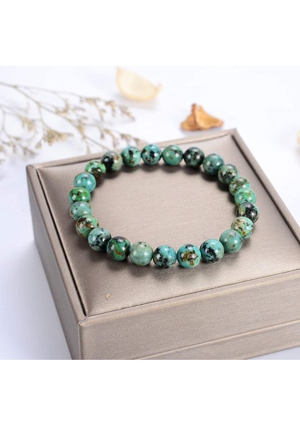 Yosun Akik Doğal Taş Bileklik Erkek 8mm Boncuk Esnek Bilezik Şanslı Kolye Şifa Reiki Yoga Bilezik Kadınlar Için Boncuk Takı (Yurt Dışından) indirimleri