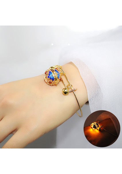 No.9 Boyutu 1 Pc Hollow Cage Cloisonne Kilitli Lamba Balon Bilezik Lamba Balon Kilitli Kilitli Bilezik Moda Takı (Yurt Dışından) fiyatları