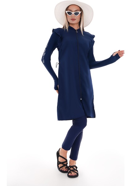 Tam Kapalı Tesettür Mayo 2511 Bahar Lacivert