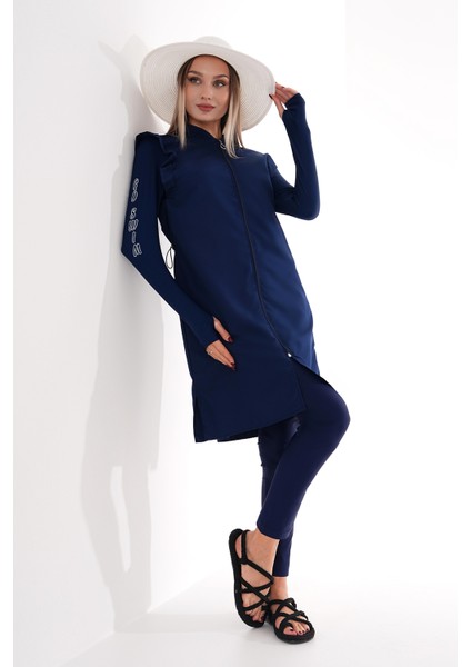 Tam Kapalı Tesettür Mayo 2511 Bahar Lacivert fiyatları