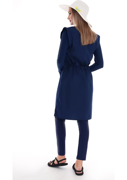 Tam Kapalı Tesettür Mayo 2511 Bahar Lacivert modelleri