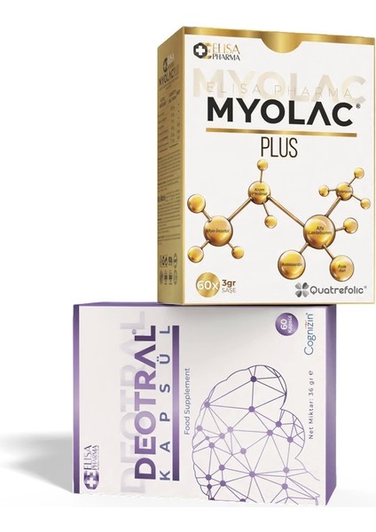 Multi 30 Saşe - Myolac Plus 60 Saşe Takviye Edici Gıda