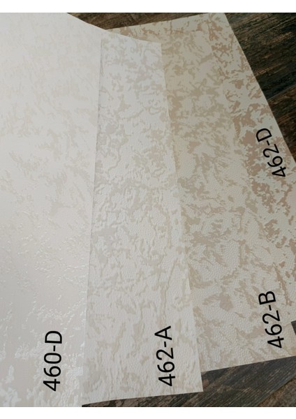 Raised 462-A (53 cm x 10 Mt) Beyaz Üzerine Krem Efektli Kabartmalı Sade Duvar Kağıdı 5m2