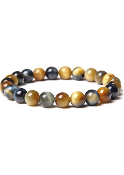 21CM Tarzı No.17 Boyutu Yeni Doğal Obsidyen Hematit Kaplan Gözü Boncuklu Bilezik Erkekler Için Manyetik Sağlık Koruma Kadınlar Ruh Takı Pulsera Hombre (Yurt Dışından)