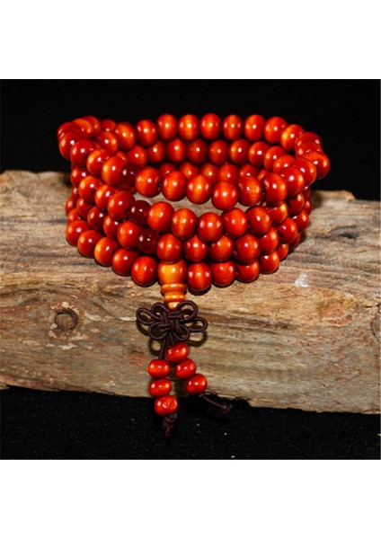 Kahverengi Doğal Sandal Ağacı Bileklik Erkekler Için Budist Buddha Meditasyon Boncuk Bilezik Kadınlar Için Tesbih Duvağı Asma Süsleme (Yurt Dışından) indirimleri