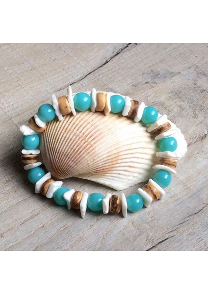 AA---007 Erkek Sörf Bileziği Erkek Boncuklu Bilezik Erkek Yığın Bilezikleri Erkek Boho Bilezikleri Bilezik Hematit Bilezik (Yurt Dışından) modelleri