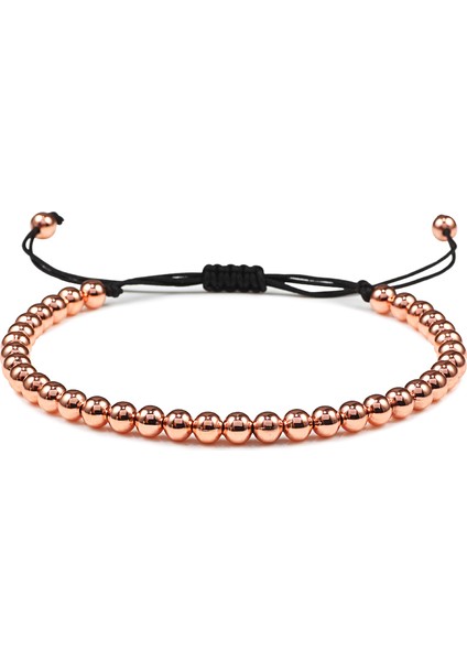 Altın Erkek Bileklik Hematit Altın Gümüş Renk Boncuklu Şanslı El Yapımı Örme Ayarlanabilir Bilezikler Bileklik Aksesuarları Kadın Takı (Yurt Dışından) fiyatları