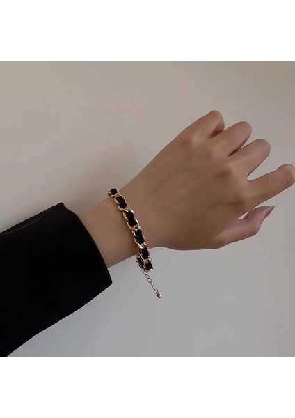 XIN3001502 Lüks Dokuma Bilezik Kadın Kız Zarif Vintage Kadın Bileziği Yeni Trend (Yurt Dışından) fırsatları