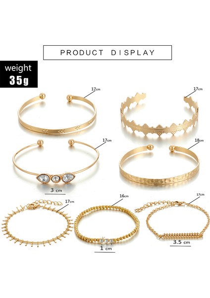 NO.8814 Beden Tocona Bohem Takı Kadınlar Için Kabuk Ay Bilezikleri Altın Gümüş Renk Ananas Haç Geometri Kristal Açık Bilezik Mücevher (Yurt Dışından) modelleri