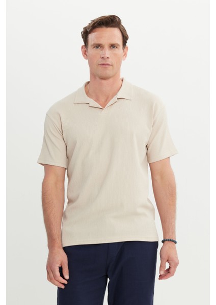 Relax Fit Rahat Kesim Polo Yaka Tişört modelleri