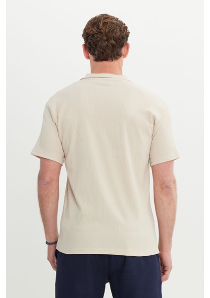 Relax Fit Rahat Kesim Polo Yaka Tişört indirimleri