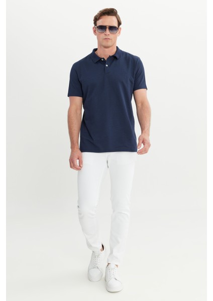 Pamuklu Slim Fit Dar Kesim Polo Yaka Tişört fiyatları