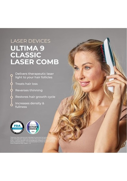 Ultima 9 Classic Lasercomb Lazer Saç Büyütme Cihazı fiyatları