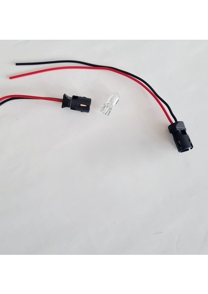 T10 Dipsiz Ampul Kablolu Duy 2 Adet - Motosiklet Araba