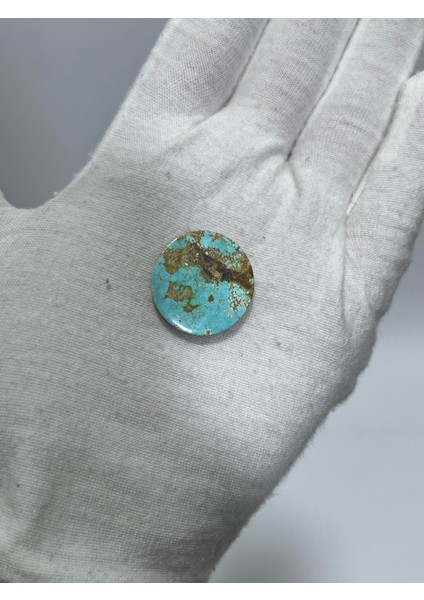 Okyanus Temalı Doğal Kabaşon Firuze Taşı 18,1 Karat - Turkuaz Taşı 3,63 Gram fiyatları