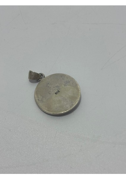 Pusula Motifli 925 Ayar Gümüş Kolye Ucu 9,75 Gram fırsatları